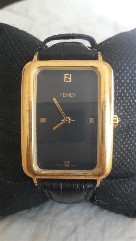 fendi gold watch|fendi 90s orologio gold watch.